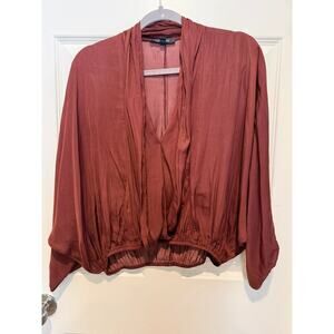 Grade & Gather Satin Blouse